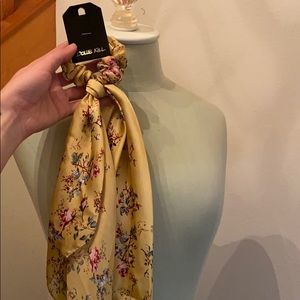 DollsKill yellow hairtie scarf